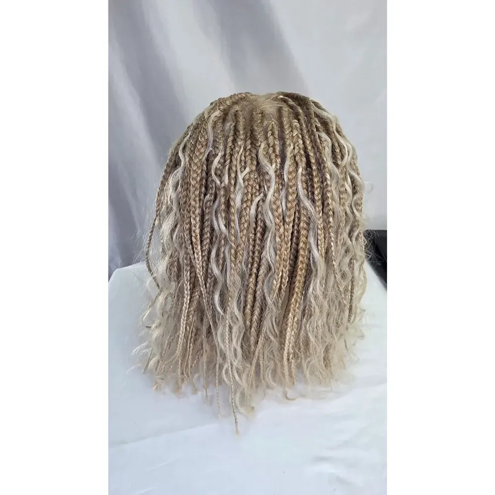 Blonde Boho Braided Wig 12